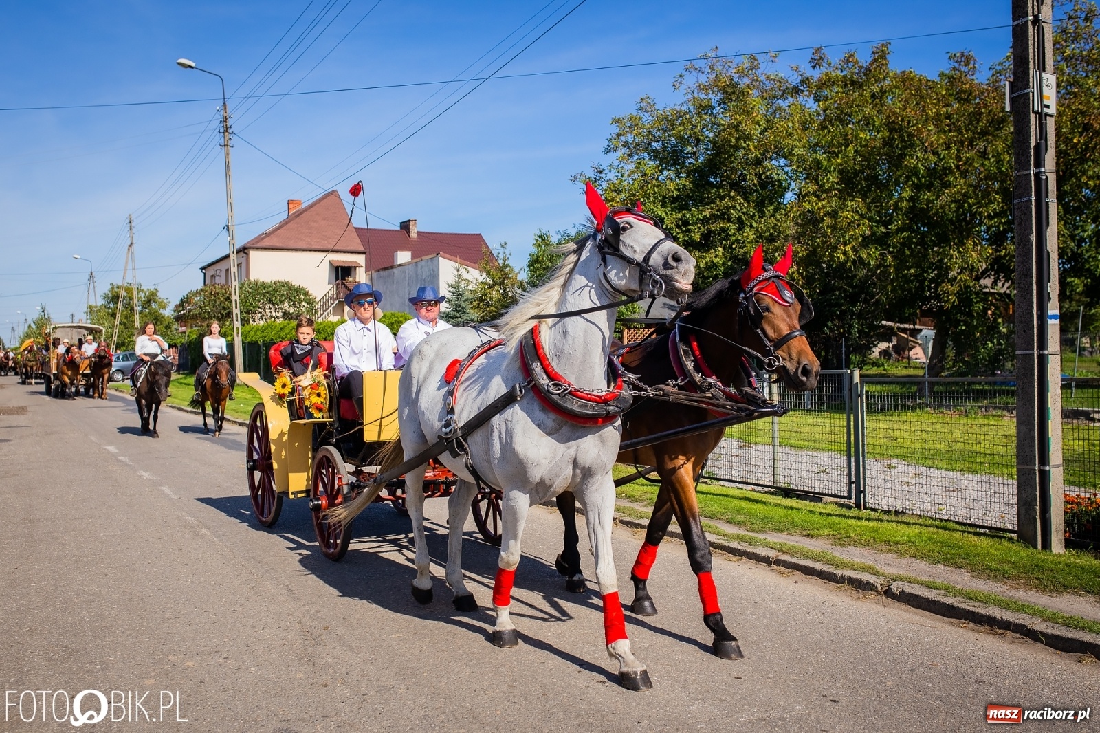 Zdjęcie w galerii na portalu naszraciborz.pl: Korowód jak maraton. Dożynki w Pogrzebieniu [FOTO i WIDEO]  wiadomości z regionu