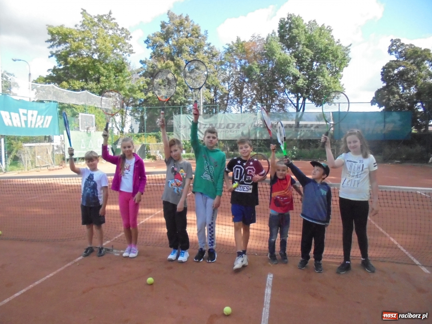 Zdjęcie w galerii na portalu naszraciborz.pl: Tenisowe zmagania o Puchar Starosty na korcie Rafako wiadomości z regionu
