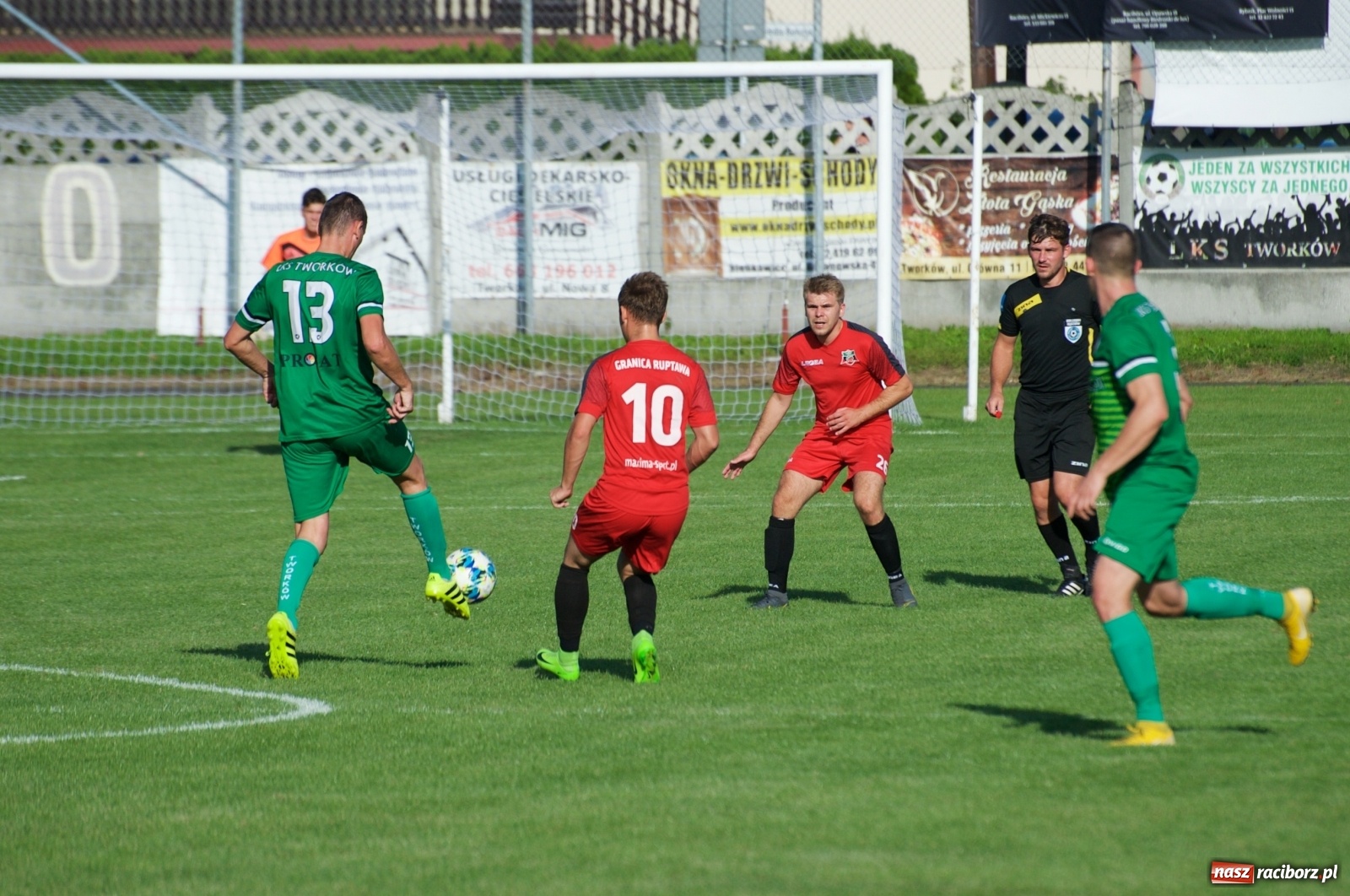 Zdjęcie w galerii na portalu naszraciborz.pl: Granica pokonana. Druga wygrana Tworkowa [FOTO] wiadomości z regionu
