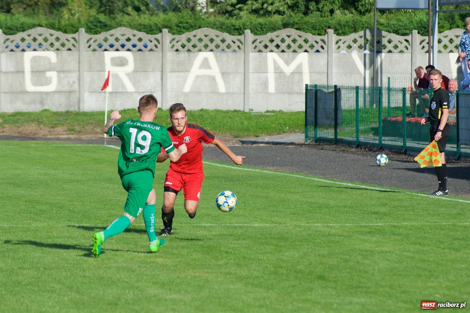 Zdjęcie w galerii na portalu naszraciborz.pl: Granica pokonana. Druga wygrana Tworkowa [FOTO] wiadomości z regionu