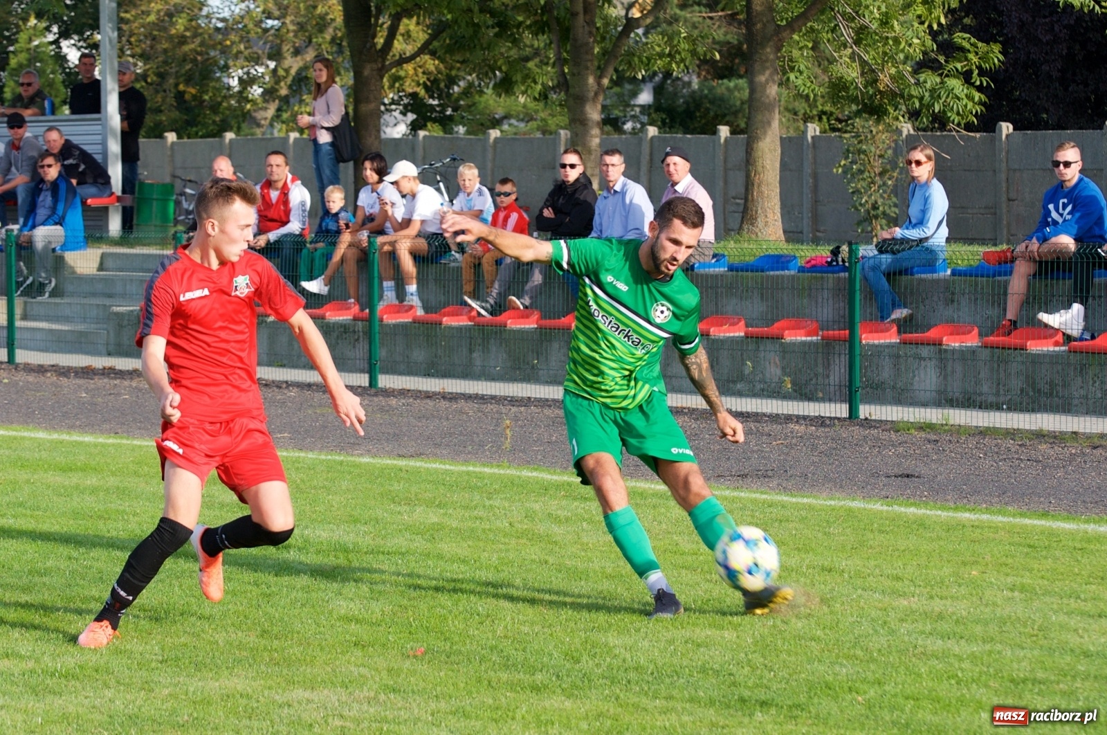 Zdjęcie w galerii na portalu naszraciborz.pl: Granica pokonana. Druga wygrana Tworkowa [FOTO] wiadomości z regionu