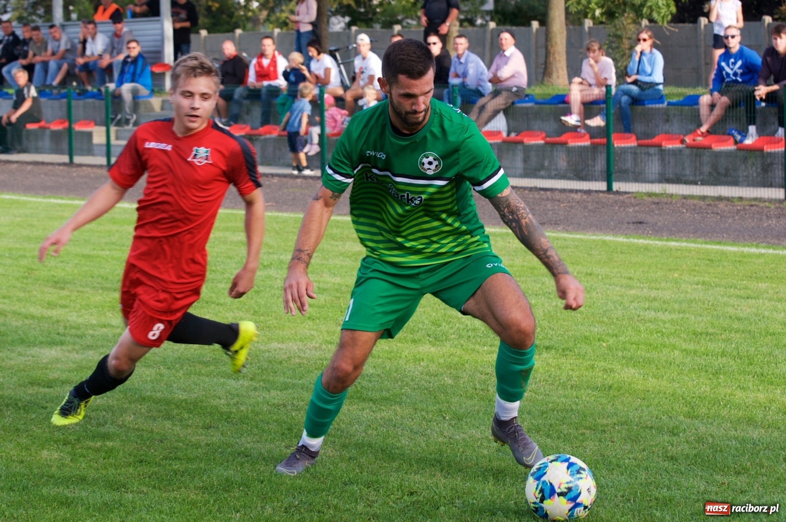 Zdjęcie w galerii na portalu naszraciborz.pl: Granica pokonana. Druga wygrana Tworkowa [FOTO] wiadomości z regionu