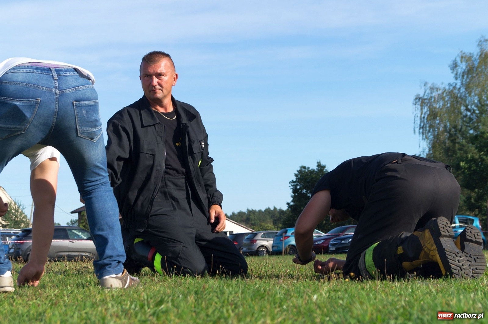 Zdjęcie w galerii na portalu naszraciborz.pl: Przeciąganie liny i królik do wygrania. Dożynki w Górkach Śląskich [FOTO] wiadomości z regionu