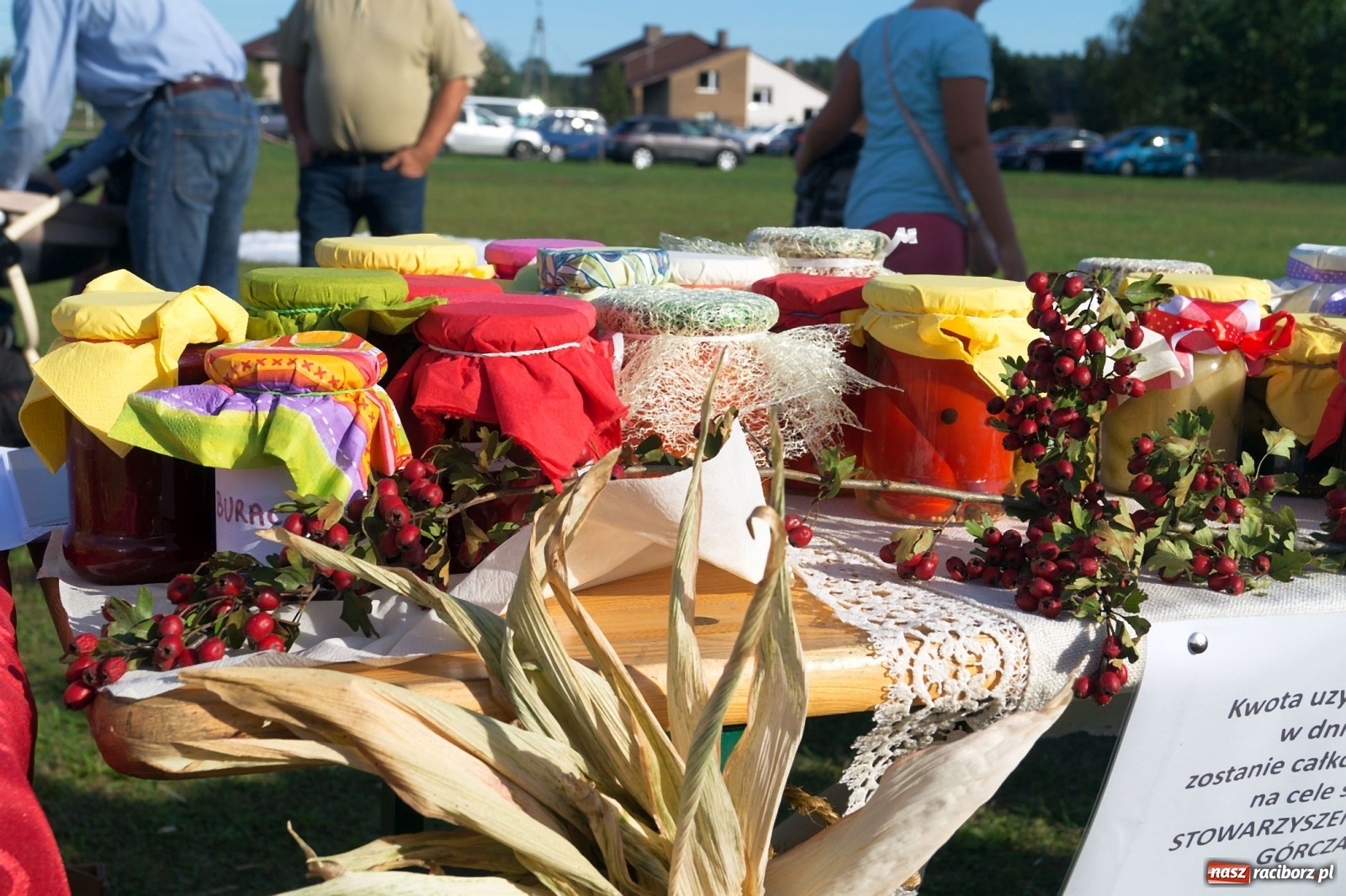 Zdjęcie w galerii na portalu naszraciborz.pl: Przeciąganie liny i królik do wygrania. Dożynki w Górkach Śląskich [FOTO] wiadomości z regionu