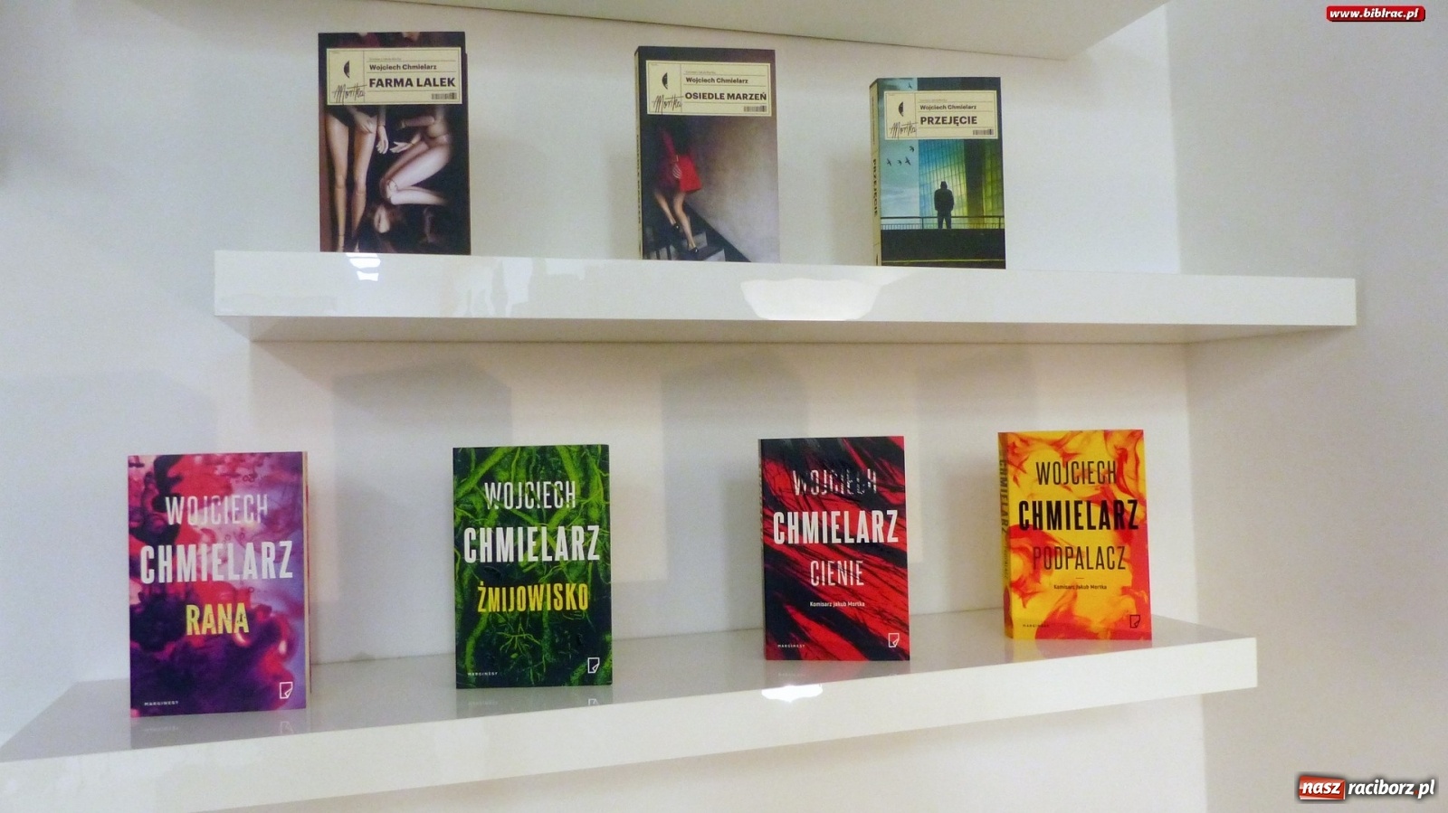 Zdjęcie w galerii na portalu naszraciborz.pl: Czy komisarz Mortka powróci? Spotkanie z Wojciechem Chmielarzem w Raciborzu wiadomości z regionu