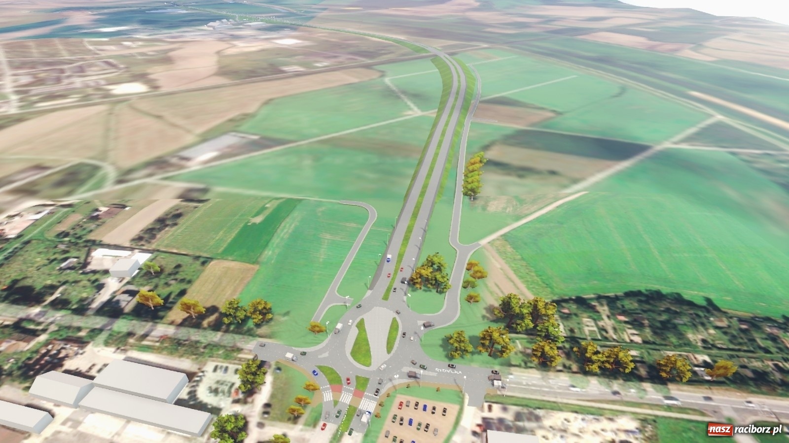 Zdjęcie w galerii na portalu naszraciborz.pl: Co tu się będzie działo! Poważne utrudnienia na Piaskowej-Rybnickiej [FOTO i WIDEO]  wiadomości z regionu