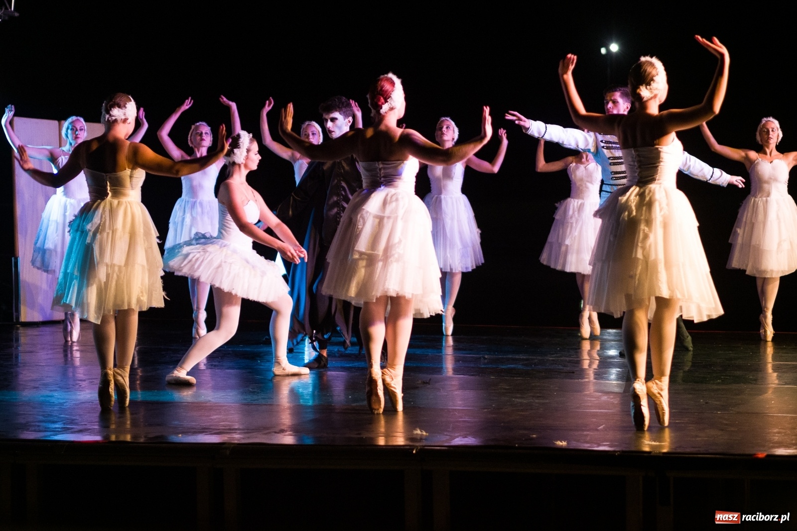 Zdjęcie w galerii na portalu naszraciborz.pl: Spektakl Zaklęty łabędź na jeziorze w Hlučínie [FOTO] wiadomości z regionu