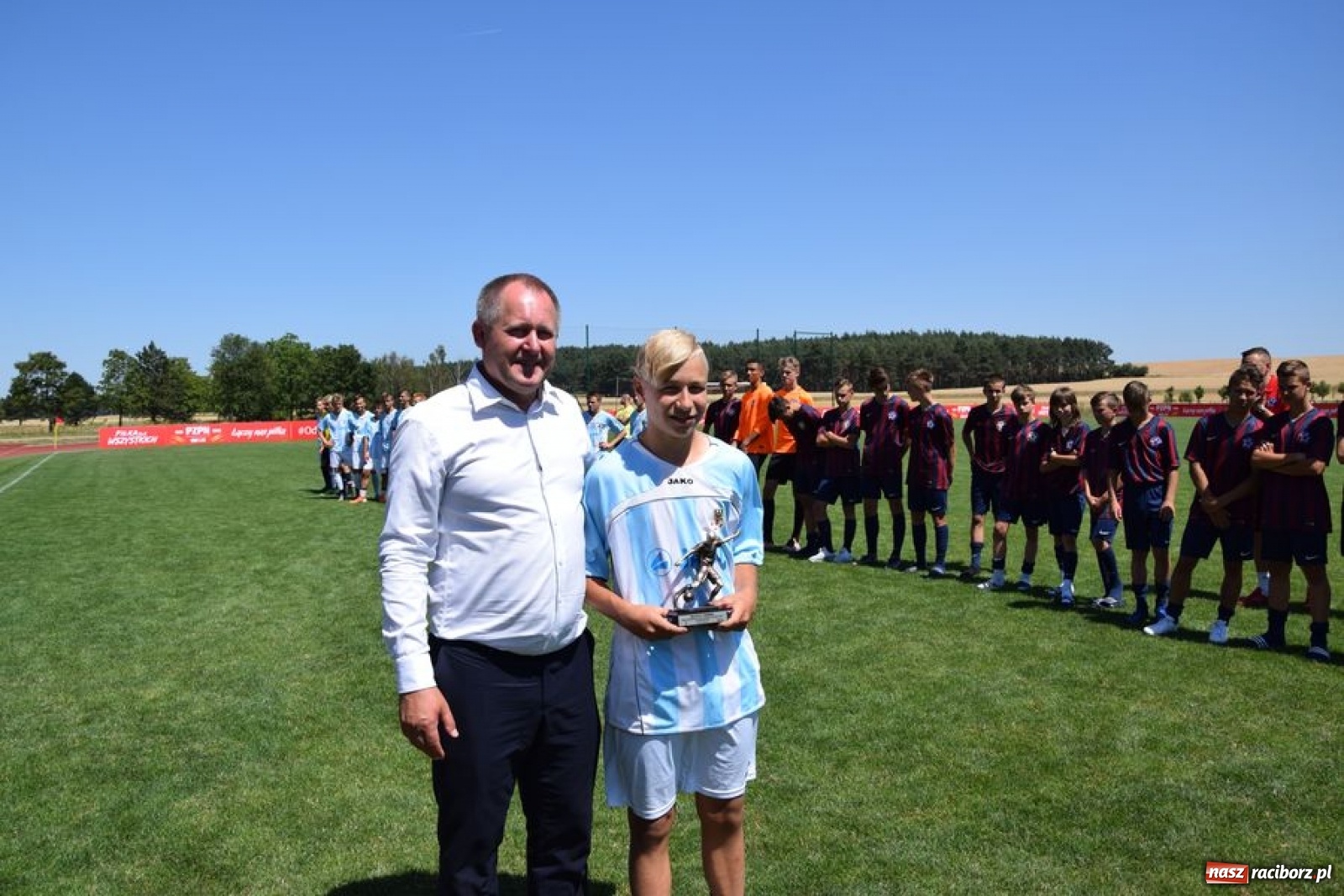 Zdjęcie w galerii na portalu naszraciborz.pl: Były Unita w piłkarskiej kadrze Polski U15 wiadomości z regionu