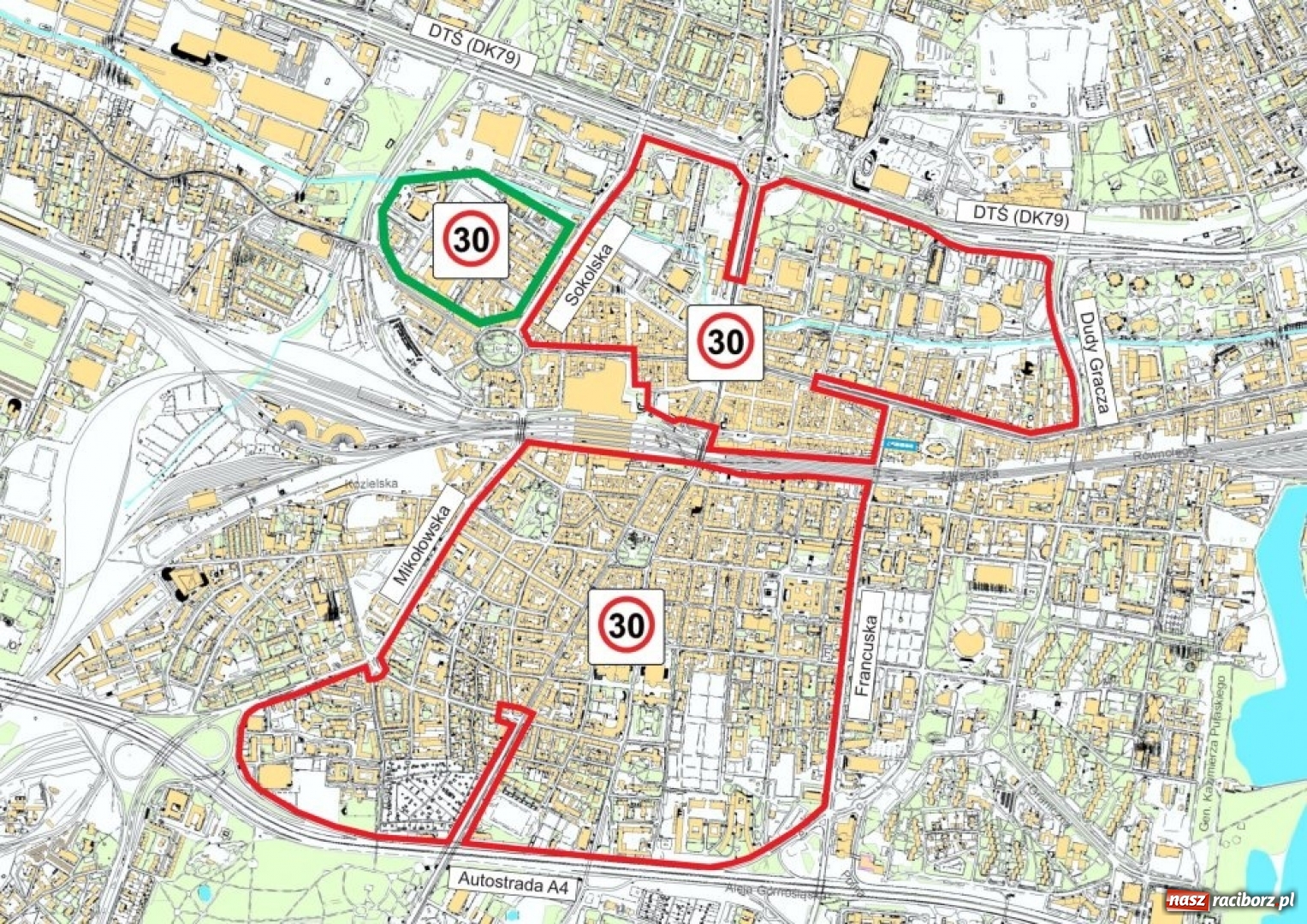 Zdjęcie w galerii na portalu naszraciborz.pl: Ważna informacja dla podróżujących do Katowic wiadomości z regionu