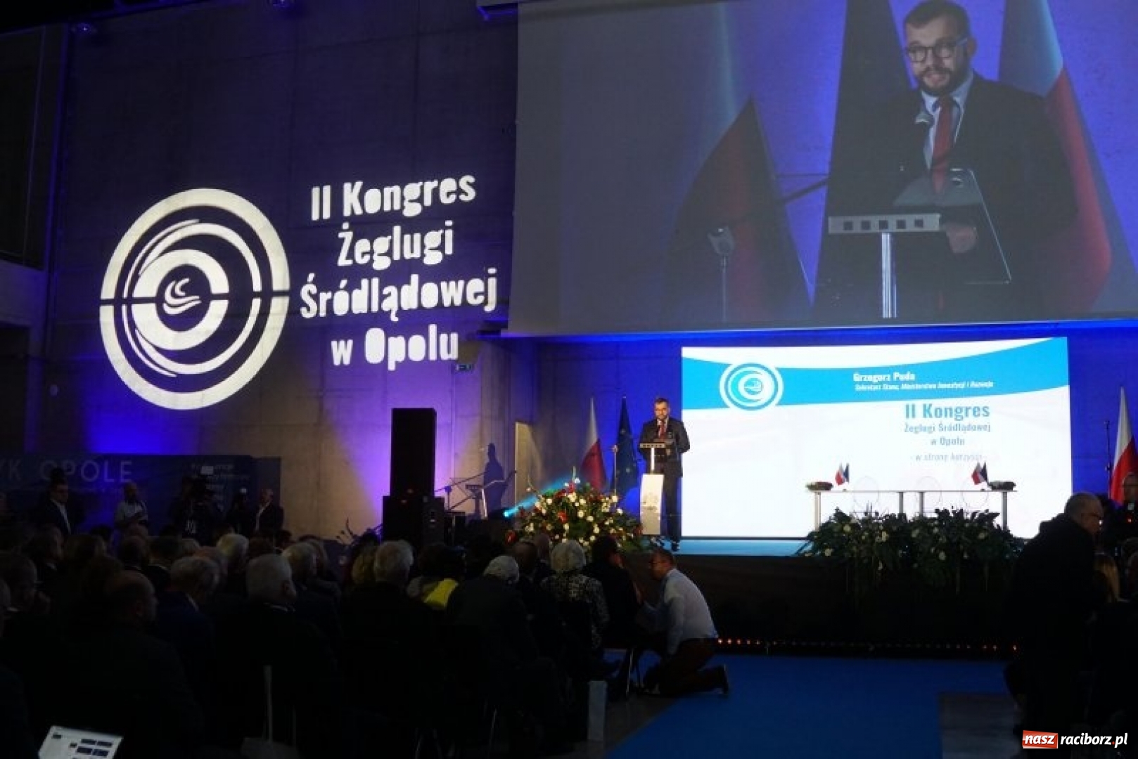 Zdjęcie w galerii na portalu naszraciborz.pl: Racibórz na II Kongresie Żeglugi Śródlądowej wiadomości z regionu