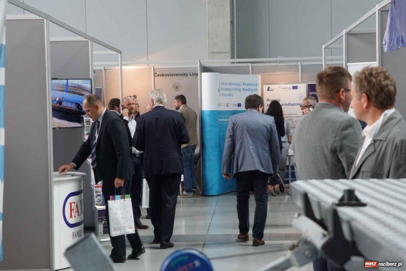 Zdjęcie w galerii na portalu naszraciborz.pl: Racibórz na II Kongresie Żeglugi Śródlądowej wiadomości z regionu