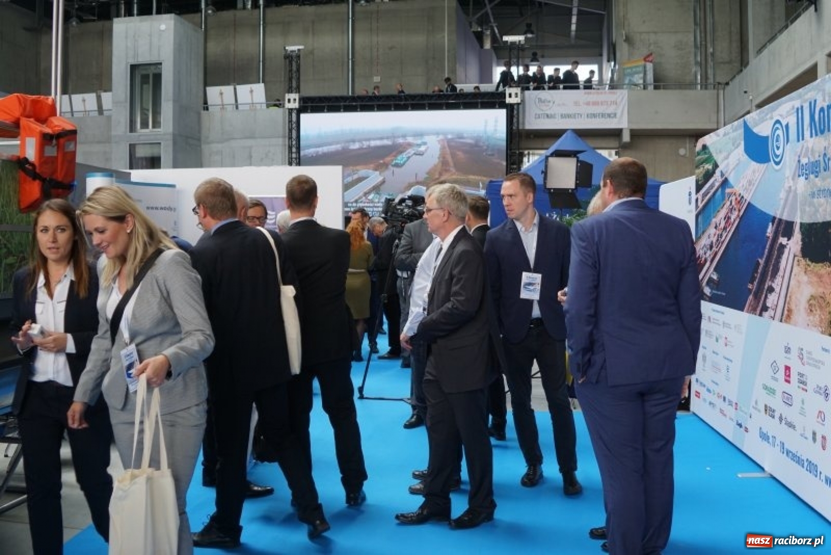 Zdjęcie w galerii na portalu naszraciborz.pl: Racibórz na II Kongresie Żeglugi Śródlądowej wiadomości z regionu