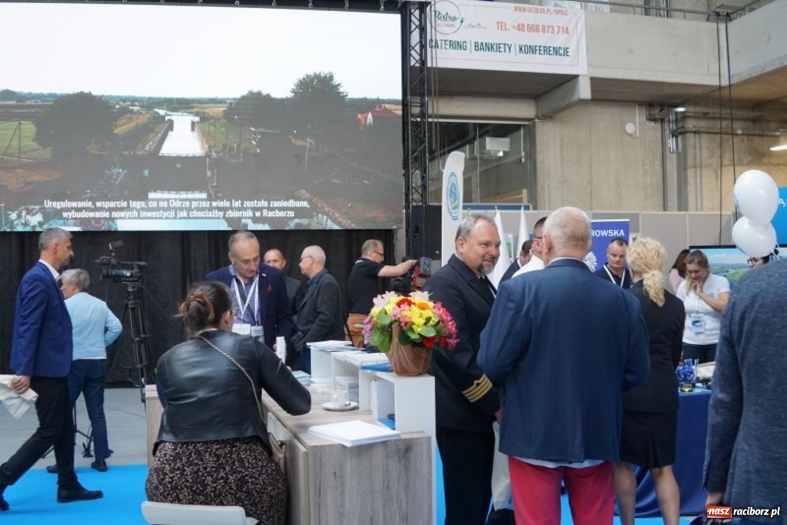 Zdjęcie w galerii na portalu naszraciborz.pl: Racibórz na II Kongresie Żeglugi Śródlądowej wiadomości z regionu