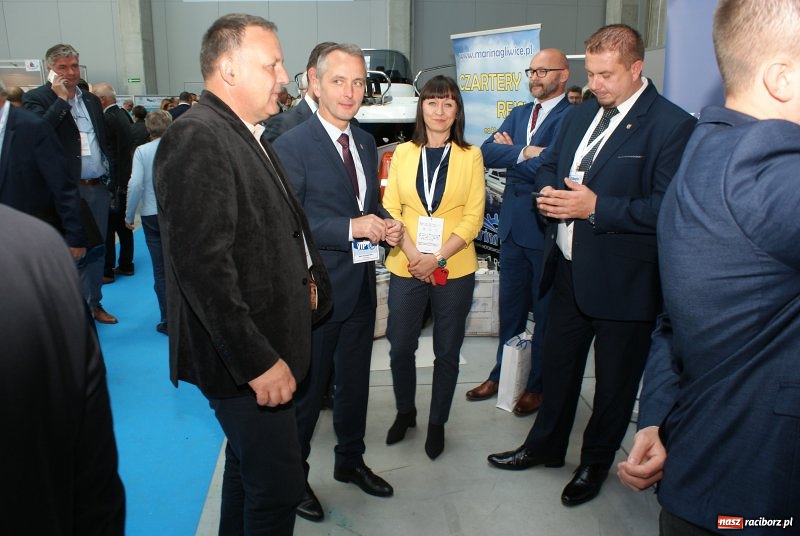 Zdjęcie w galerii na portalu naszraciborz.pl: Racibórz na II Kongresie Żeglugi Śródlądowej wiadomości z regionu