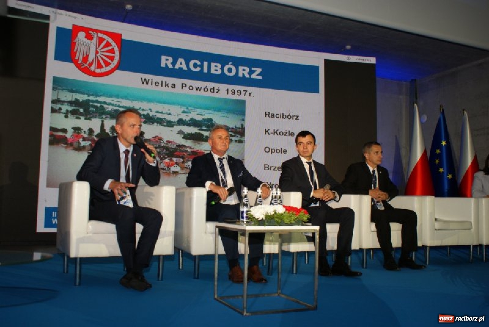 Zdjęcie w galerii na portalu naszraciborz.pl: Racibórz na II Kongresie Żeglugi Śródlądowej wiadomości z regionu