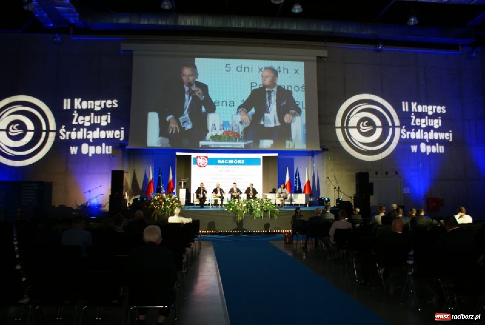 Zdjęcie w galerii na portalu naszraciborz.pl: Racibórz na II Kongresie Żeglugi Śródlądowej wiadomości z regionu