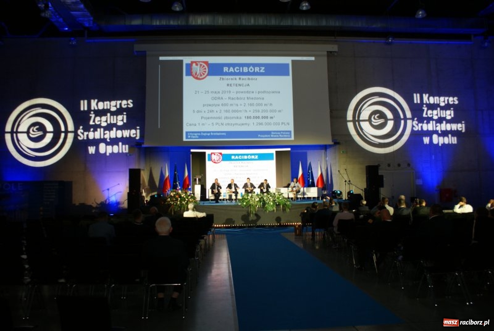 Zdjęcie w galerii na portalu naszraciborz.pl: Racibórz na II Kongresie Żeglugi Śródlądowej wiadomości z regionu