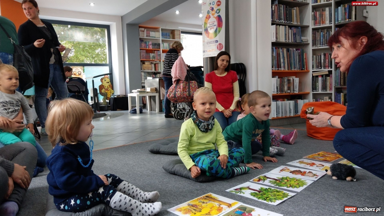 Zdjęcie w galerii na portalu naszraciborz.pl: Biblioteczny Klub Malucha znowu w akcji [FOTO] wiadomości z regionu