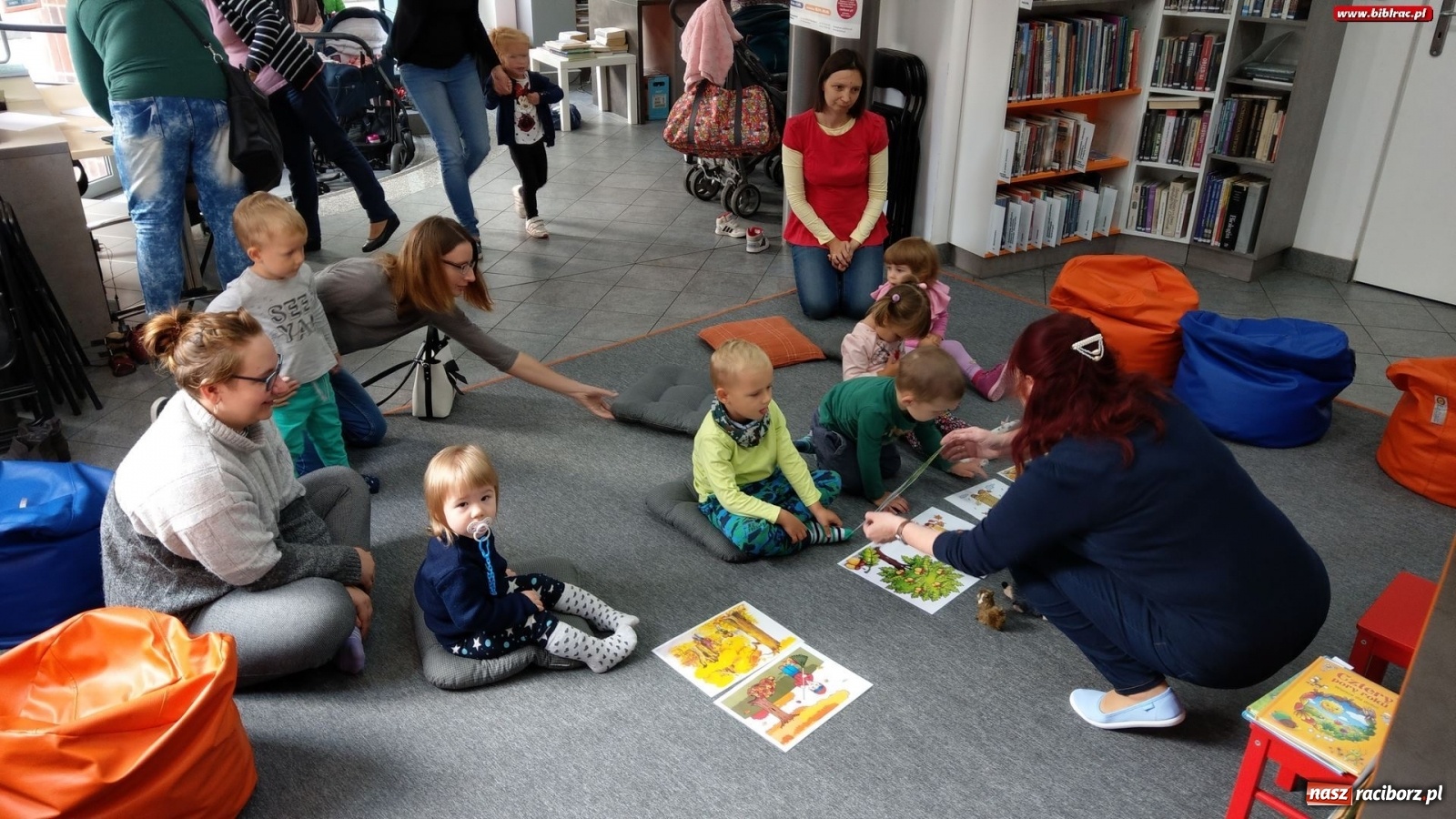 Zdjęcie w galerii na portalu naszraciborz.pl: Biblioteczny Klub Malucha znowu w akcji [FOTO] wiadomości z regionu
