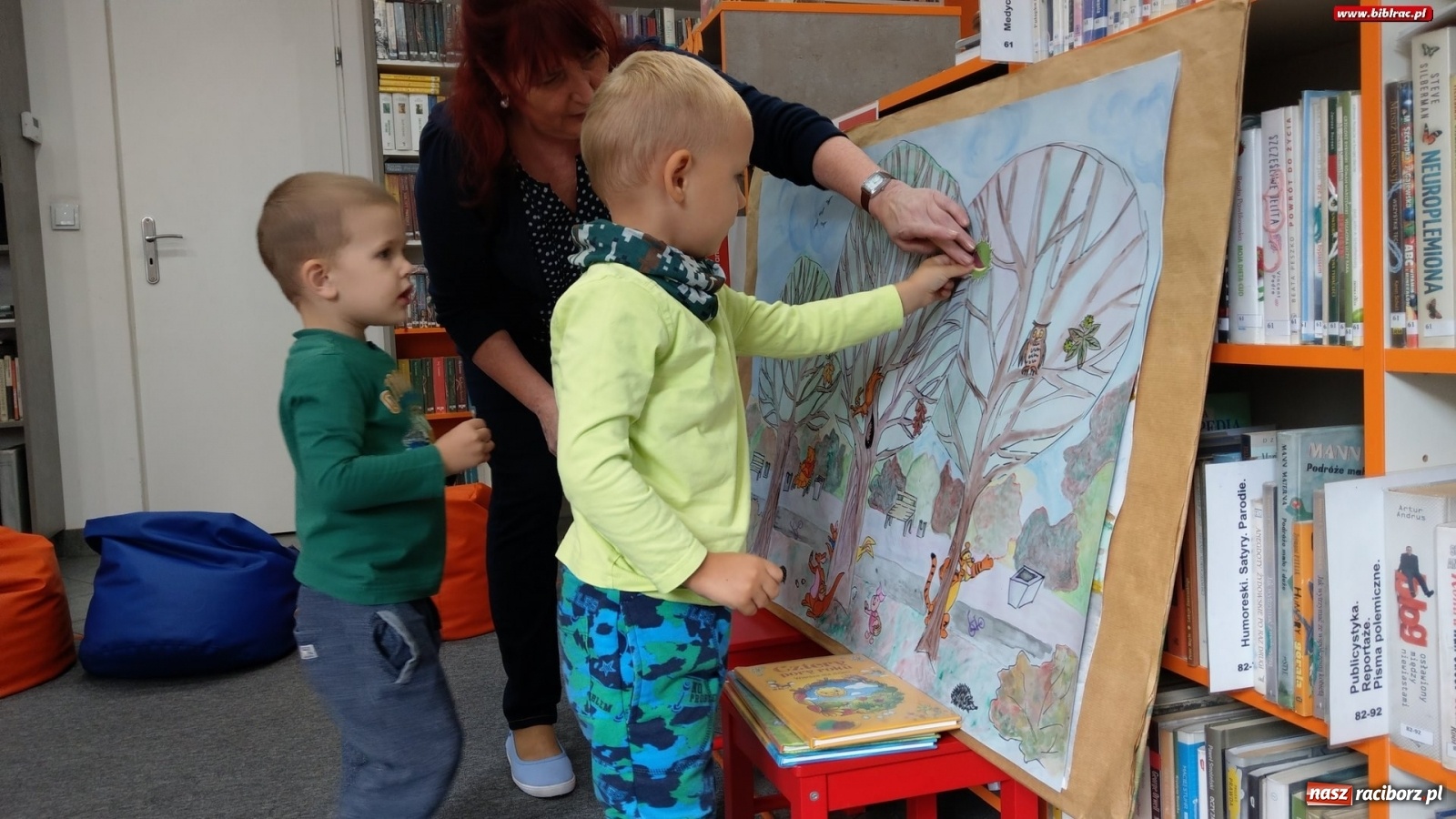 Zdjęcie w galerii na portalu naszraciborz.pl: Biblioteczny Klub Malucha znowu w akcji [FOTO] wiadomości z regionu