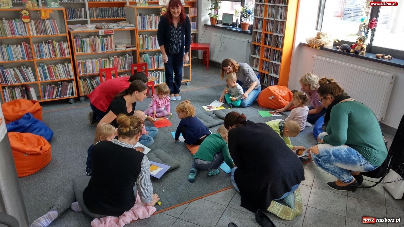 Zdjęcie w galerii na portalu naszraciborz.pl: Biblioteczny Klub Malucha znowu w akcji [FOTO] wiadomości z regionu