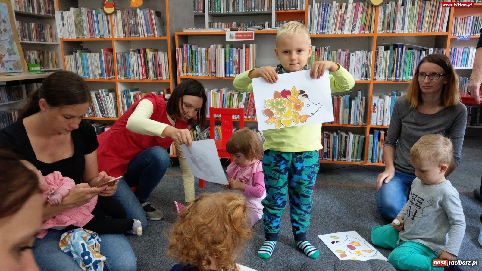 Zdjęcie w galerii na portalu naszraciborz.pl: Biblioteczny Klub Malucha znowu w akcji [FOTO] wiadomości z regionu