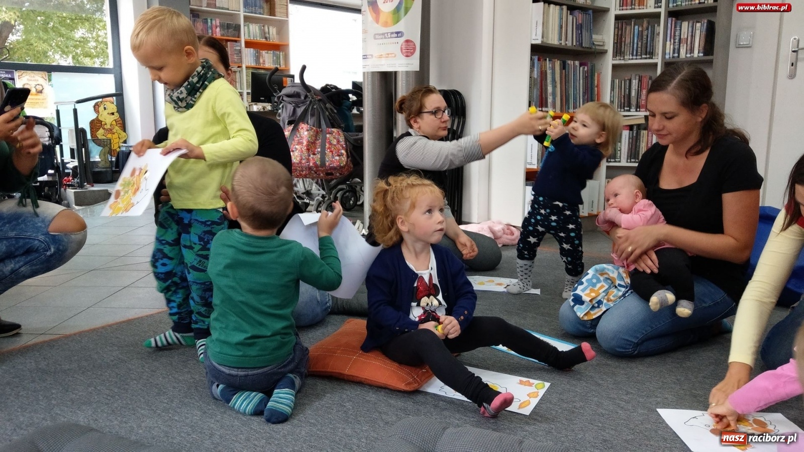 Zdjęcie w galerii na portalu naszraciborz.pl: Biblioteczny Klub Malucha znowu w akcji [FOTO] wiadomości z regionu