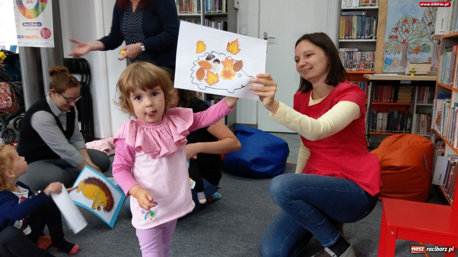 Zdjęcie w galerii na portalu naszraciborz.pl: Biblioteczny Klub Malucha znowu w akcji [FOTO] wiadomości z regionu