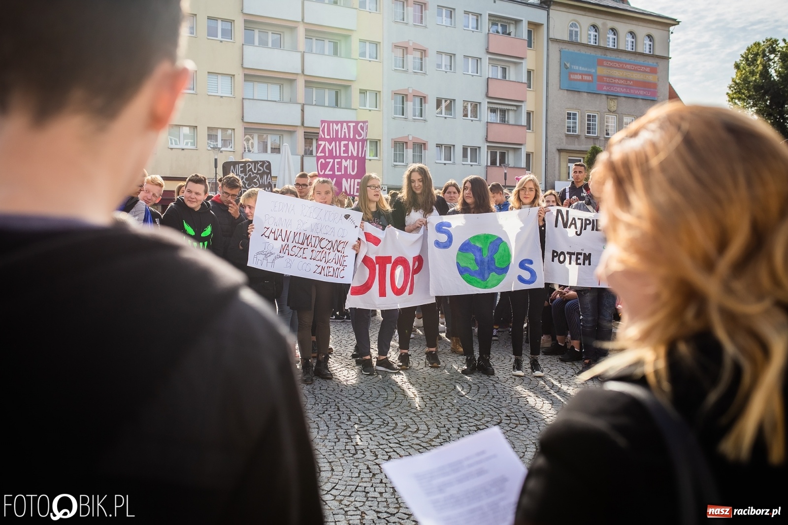 Zdjęcie w galerii na portalu naszraciborz.pl: Najpierw natura, potem matura. Ekonomik w globalnej akcji wiadomości z regionu