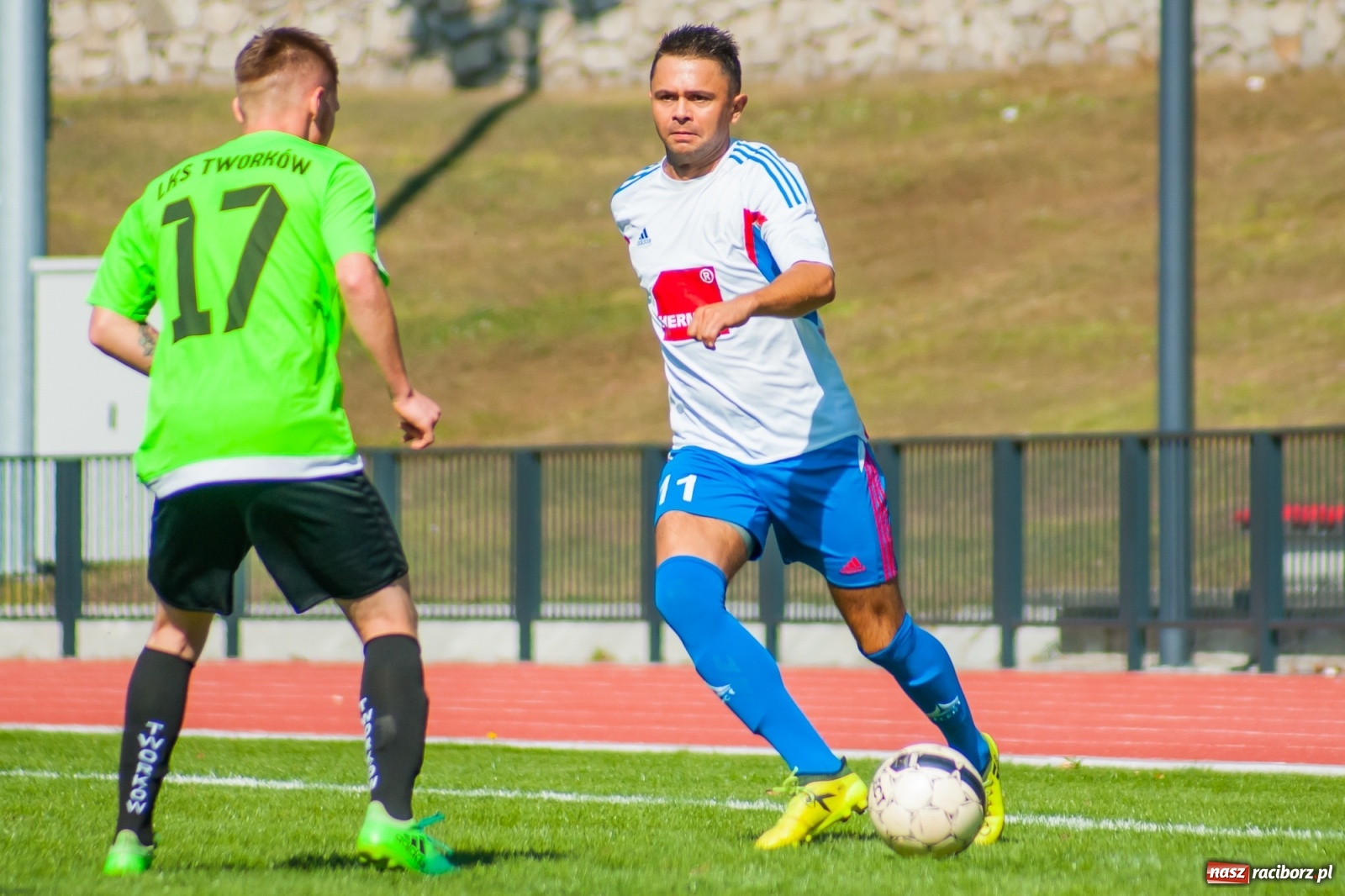 Zdjęcie w galerii na portalu naszraciborz.pl: LKS Tworków zdemolował Unię Racibórz [FOTO i WIDEO] wiadomości z regionu