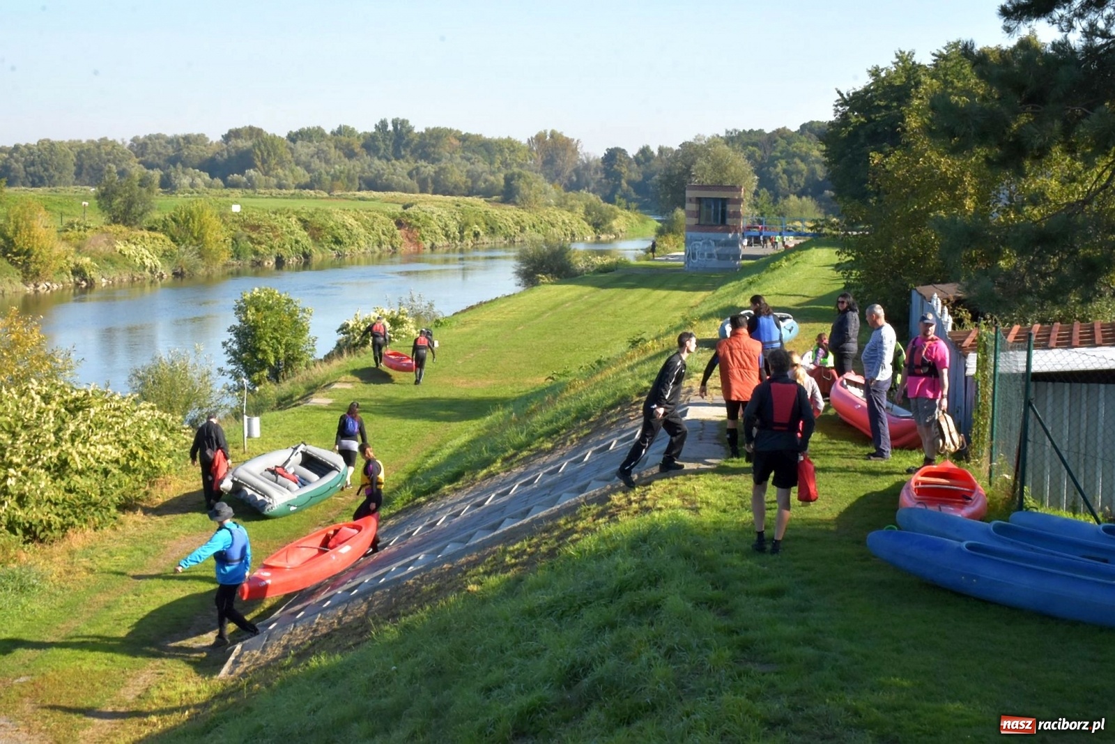 Zdjęcie w galerii na portalu naszraciborz.pl: Sezon wodniacki na Odrze zakończony  wiadomości z regionu