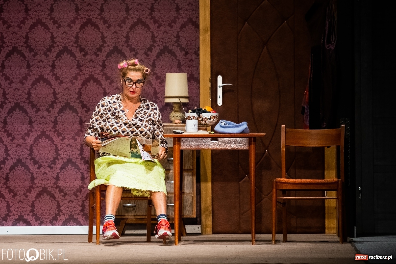 Zdjęcie w galerii na portalu naszraciborz.pl: Spektakl Berek 2, czyli Upiór w Moherze w RCK wiadomości z regionu