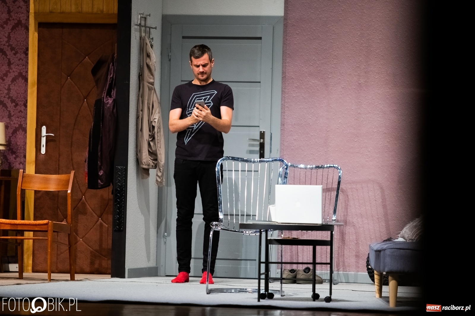 Zdjęcie w galerii na portalu naszraciborz.pl: Spektakl Berek 2, czyli Upiór w Moherze w RCK wiadomości z regionu