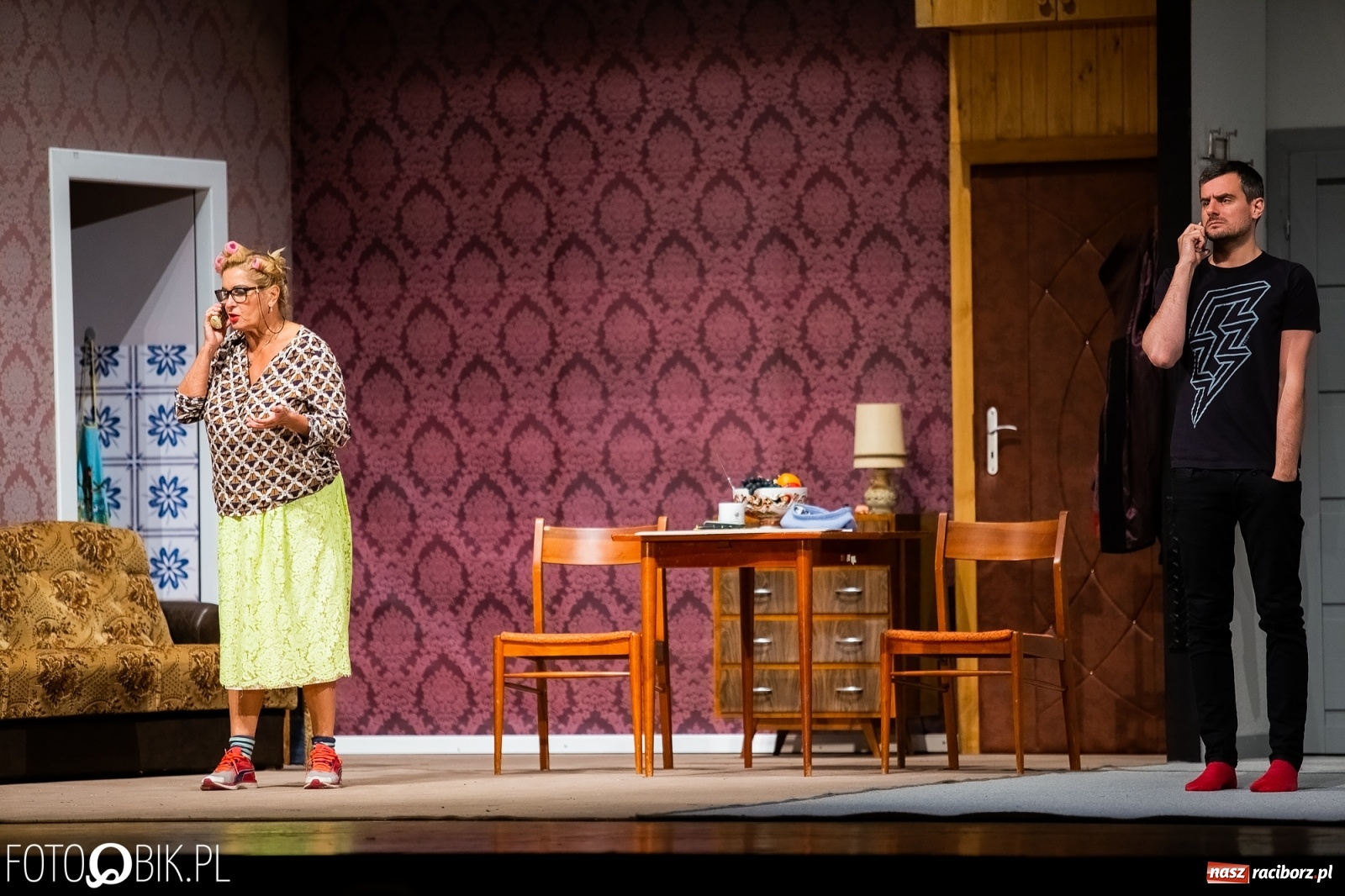 Zdjęcie w galerii na portalu naszraciborz.pl: Spektakl Berek 2, czyli Upiór w Moherze w RCK wiadomości z regionu