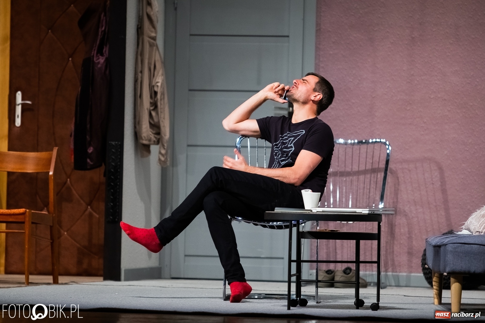 Zdjęcie w galerii na portalu naszraciborz.pl: Spektakl Berek 2, czyli Upiór w Moherze w RCK wiadomości z regionu