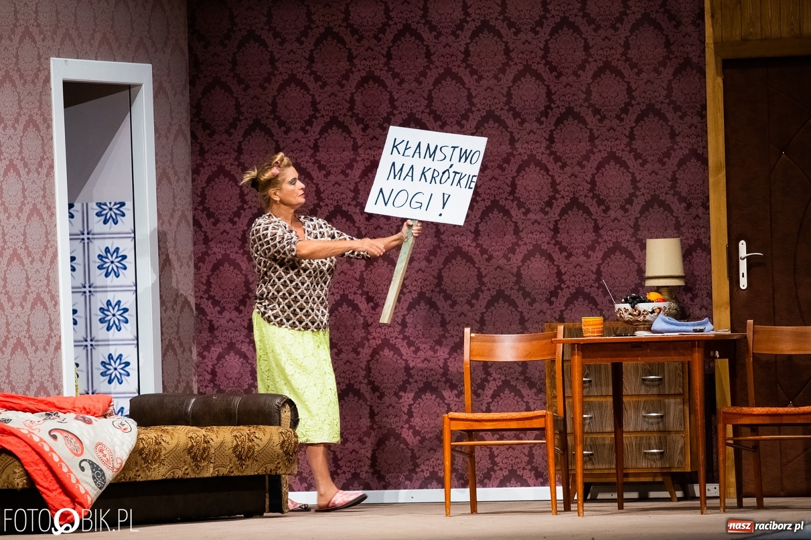 Zdjęcie w galerii na portalu naszraciborz.pl: Spektakl Berek 2, czyli Upiór w Moherze w RCK wiadomości z regionu