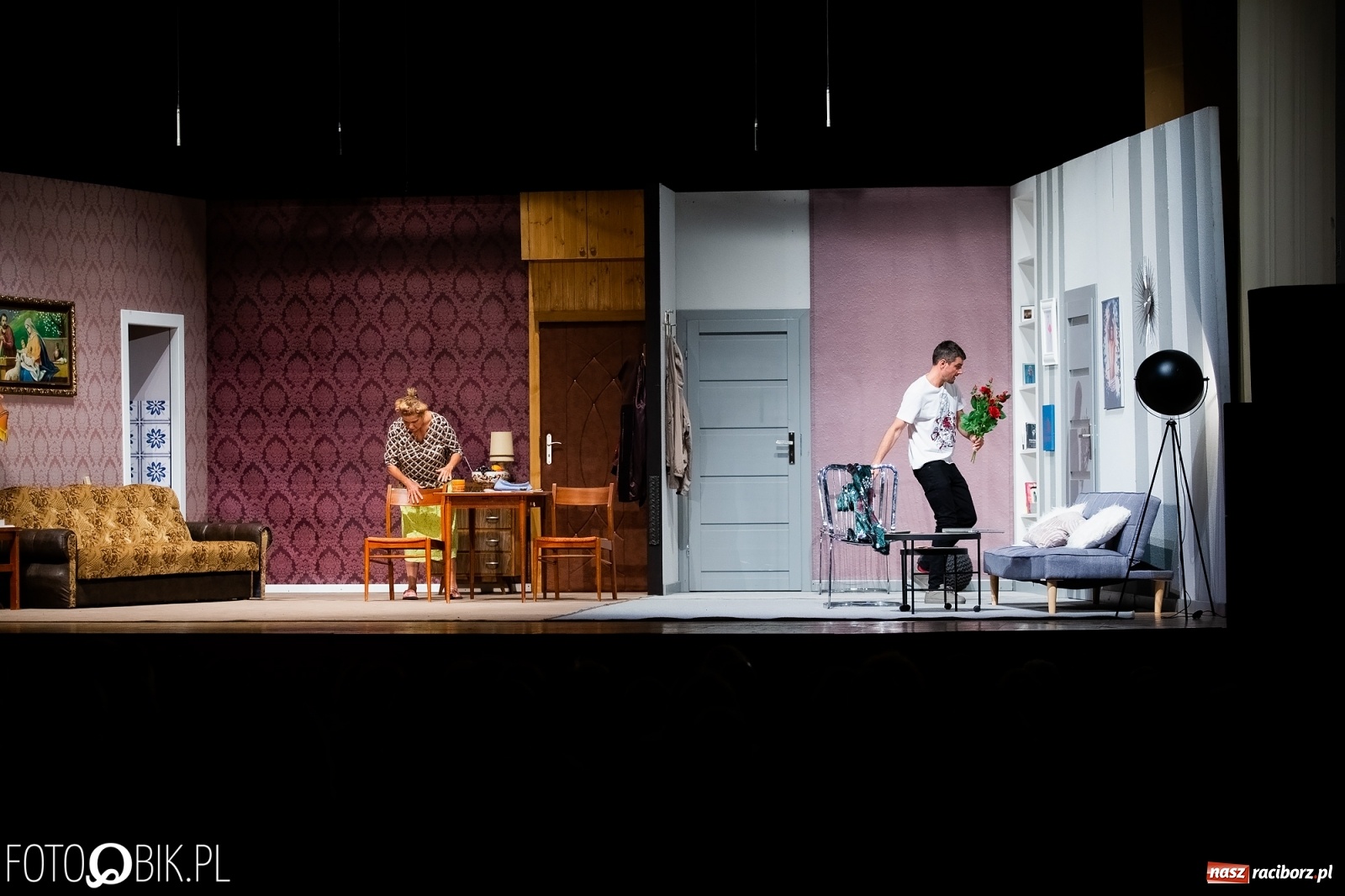 Zdjęcie w galerii na portalu naszraciborz.pl: Spektakl Berek 2, czyli Upiór w Moherze w RCK wiadomości z regionu