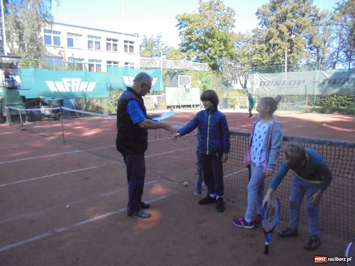 Zdjęcie w galerii na portalu naszraciborz.pl: Tenisowy turniej Związków Zawodowych dla dzieci wiadomości z regionu