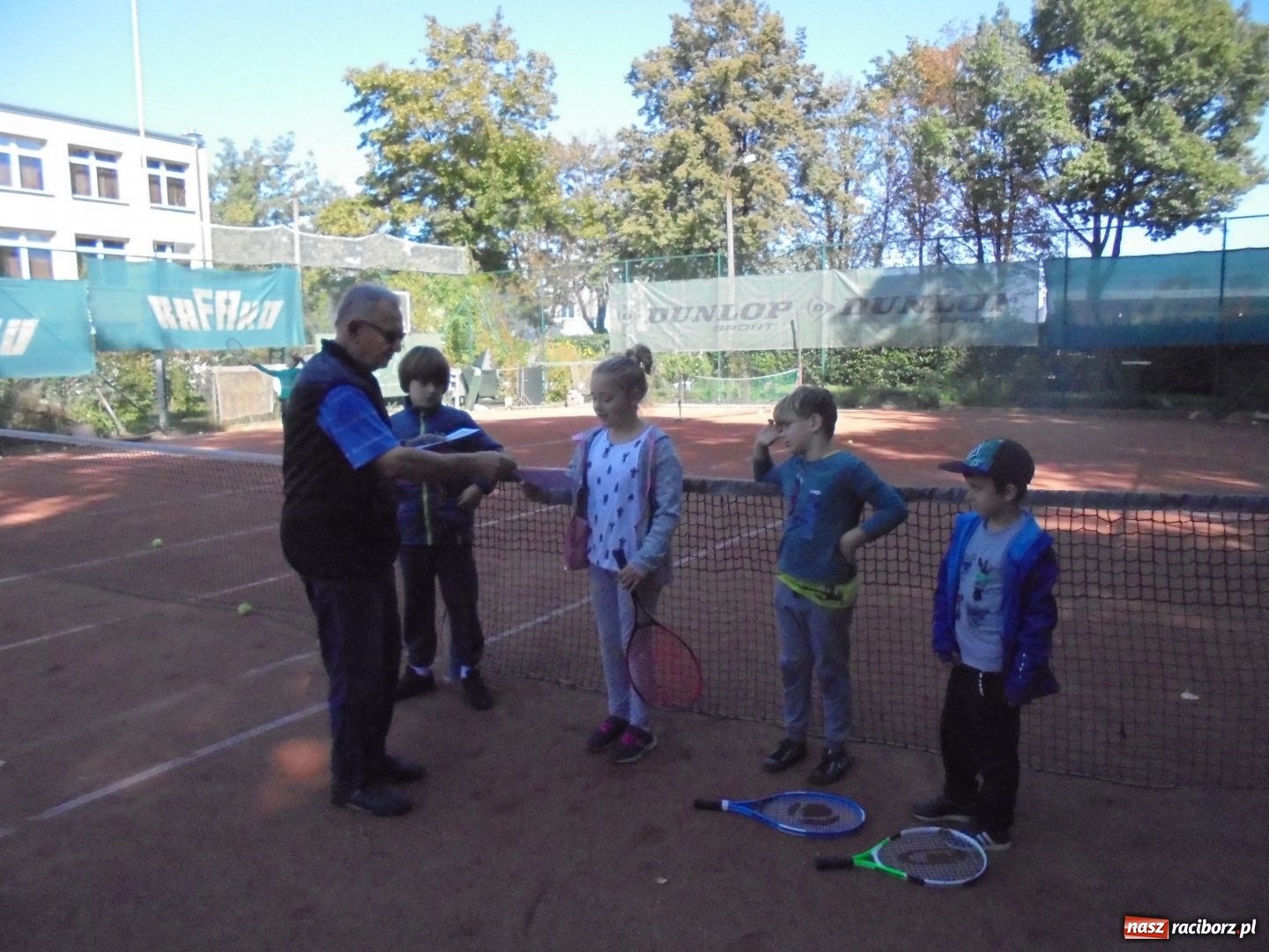 Zdjęcie w galerii na portalu naszraciborz.pl: Tenisowy turniej Związków Zawodowych dla dzieci wiadomości z regionu
