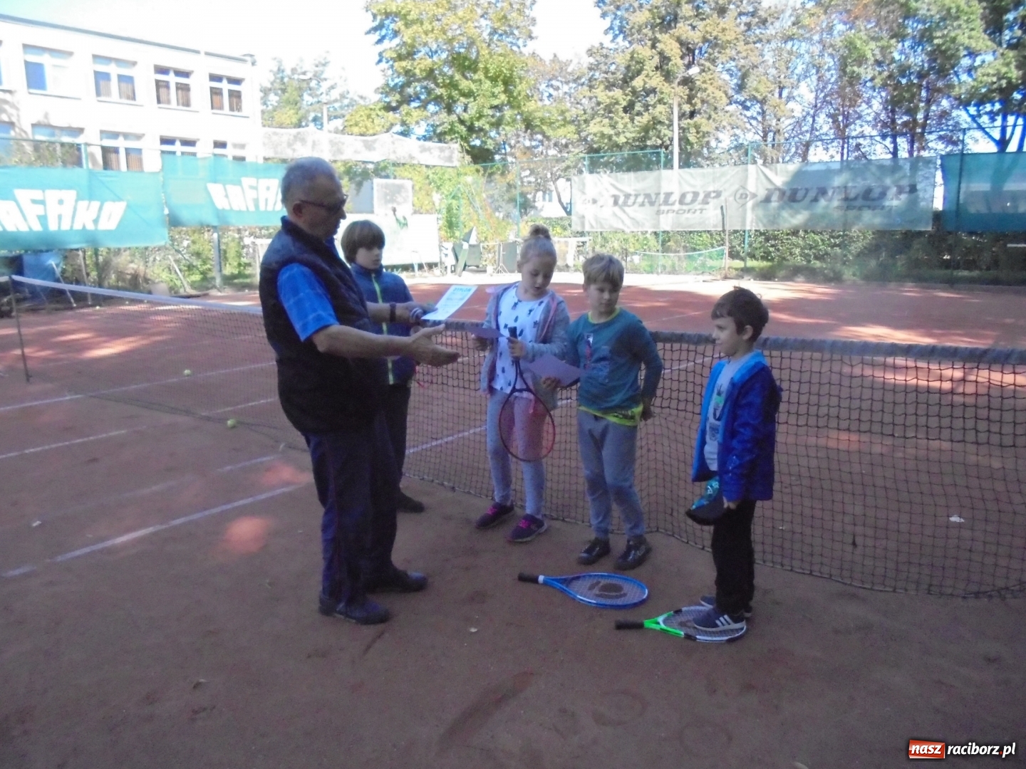 Zdjęcie w galerii na portalu naszraciborz.pl: Tenisowy turniej Związków Zawodowych dla dzieci wiadomości z regionu