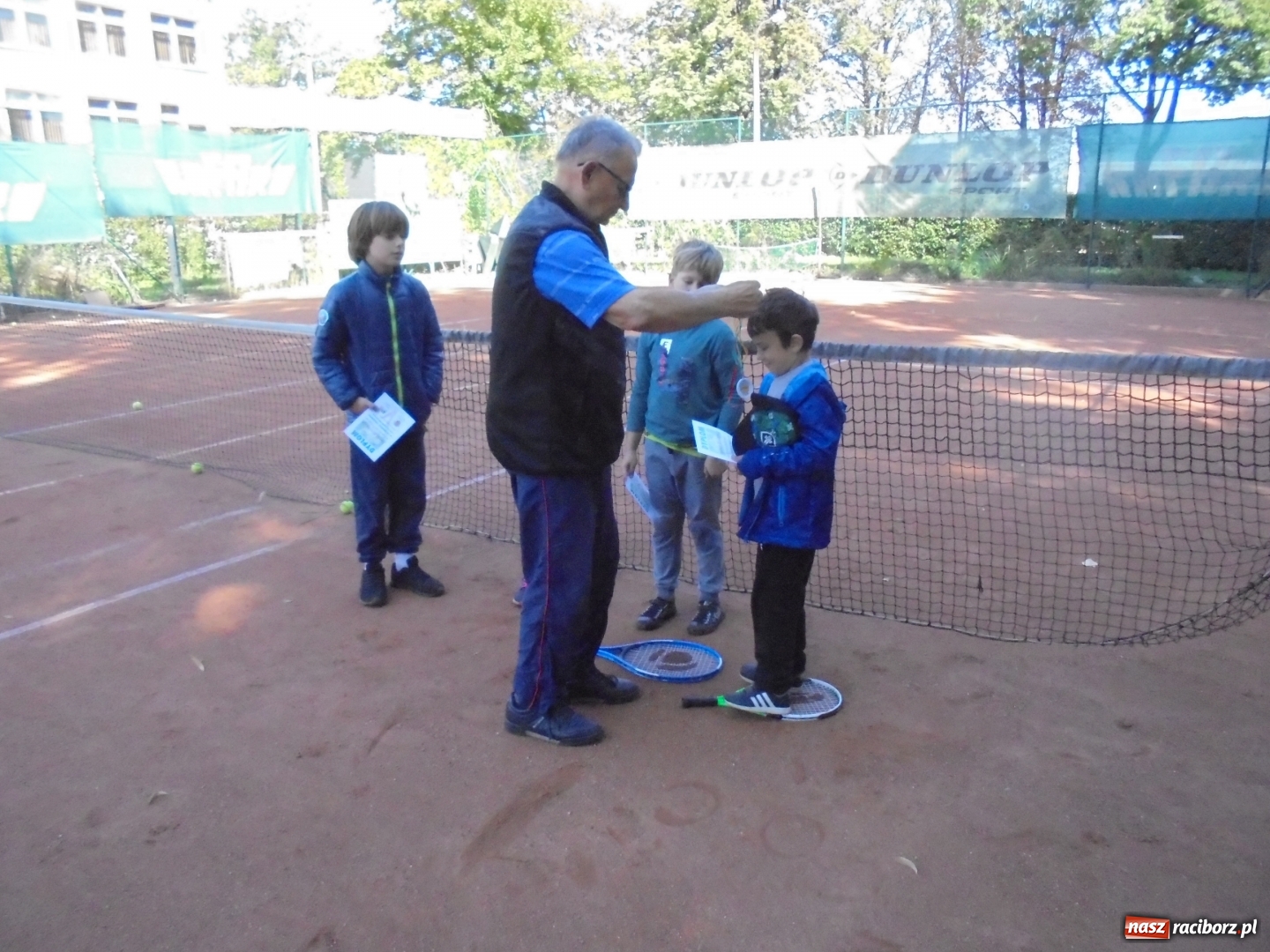 Zdjęcie w galerii na portalu naszraciborz.pl: Tenisowy turniej Związków Zawodowych dla dzieci wiadomości z regionu
