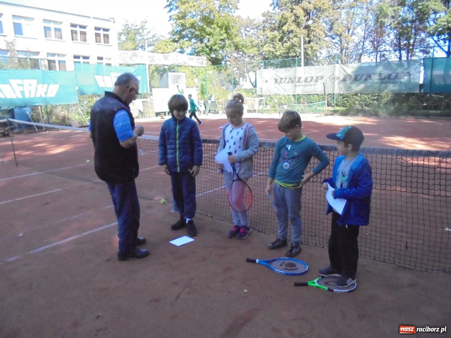 Zdjęcie w galerii na portalu naszraciborz.pl: Tenisowy turniej Związków Zawodowych dla dzieci wiadomości z regionu
