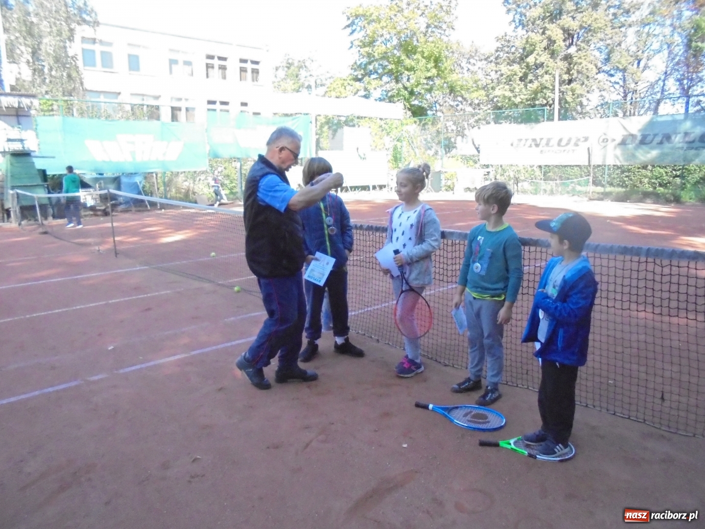 Zdjęcie w galerii na portalu naszraciborz.pl: Tenisowy turniej Związków Zawodowych dla dzieci wiadomości z regionu