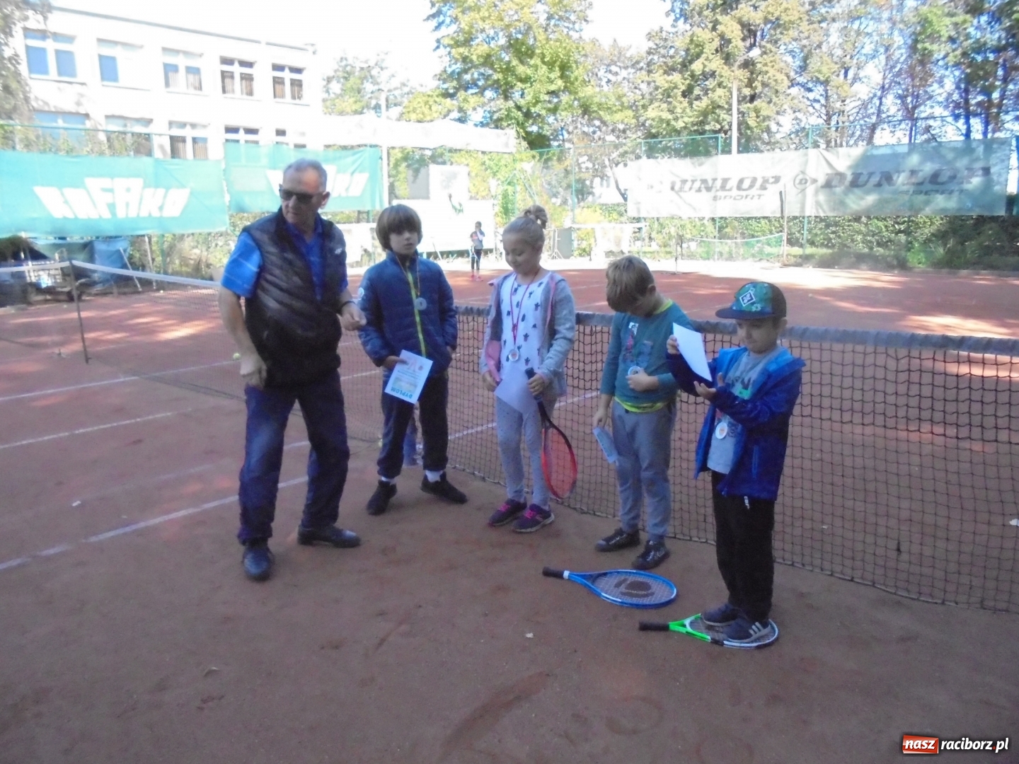 Zdjęcie w galerii na portalu naszraciborz.pl: Tenisowy turniej Związków Zawodowych dla dzieci wiadomości z regionu