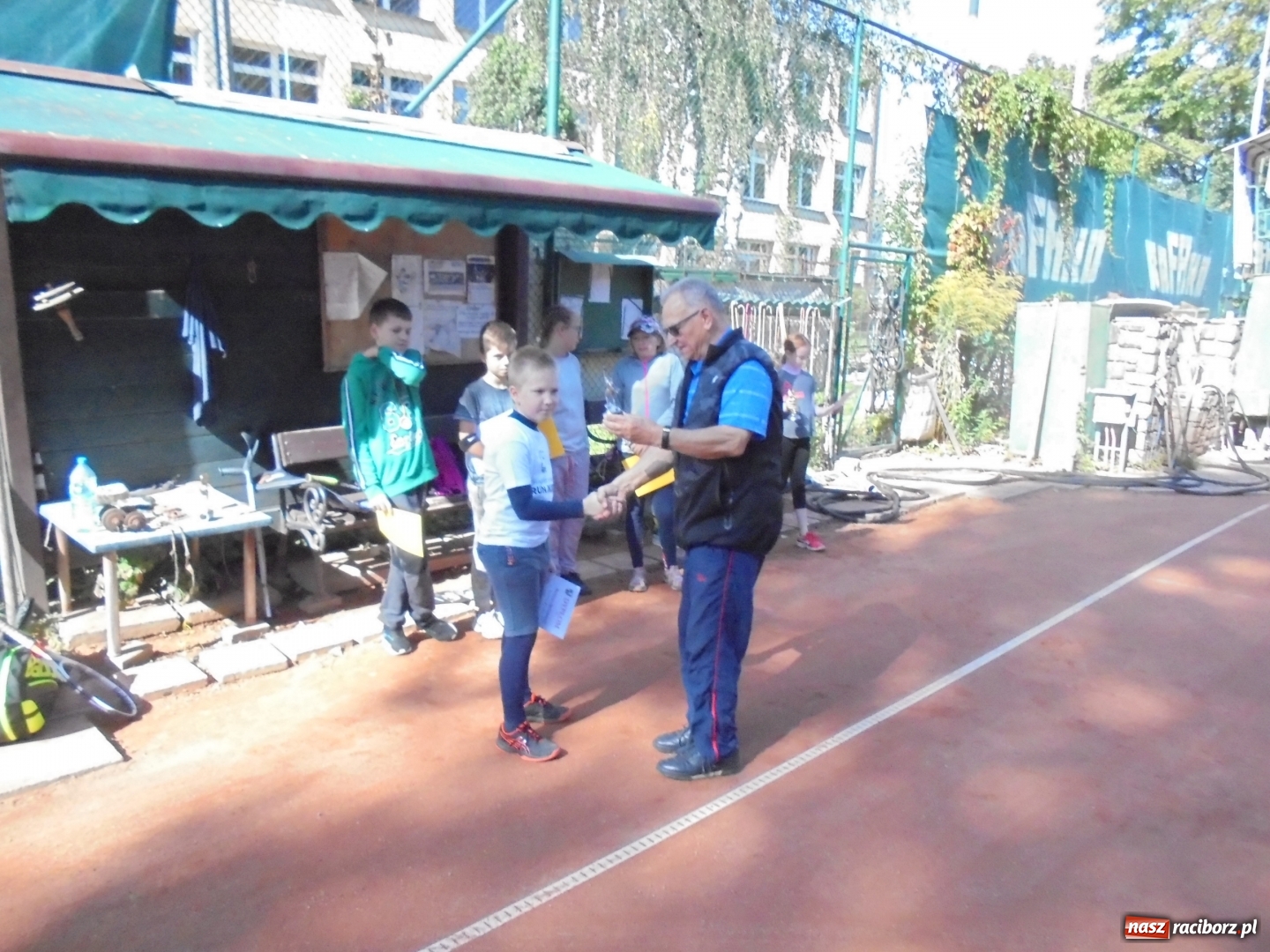 Zdjęcie w galerii na portalu naszraciborz.pl: Tenisowy turniej Związków Zawodowych dla dzieci wiadomości z regionu