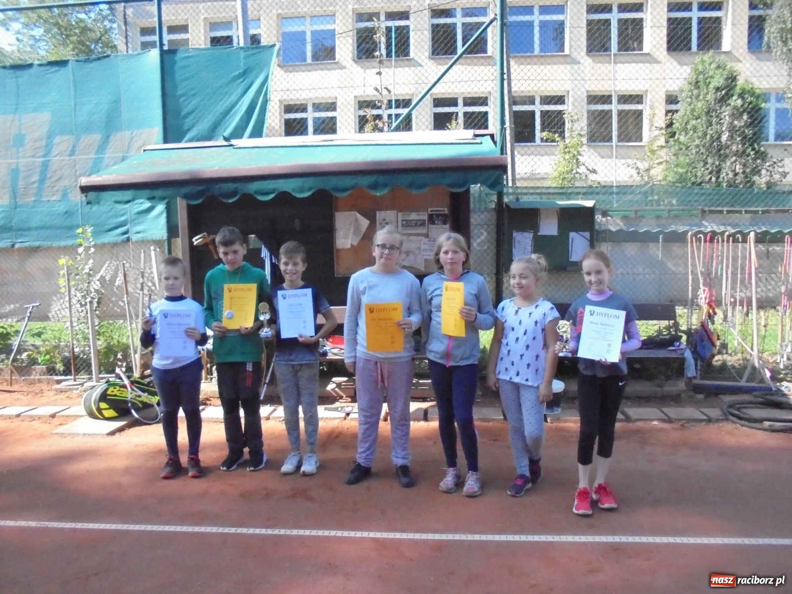 Zdjęcie w galerii na portalu naszraciborz.pl: Tenisowy turniej Związków Zawodowych dla dzieci wiadomości z regionu