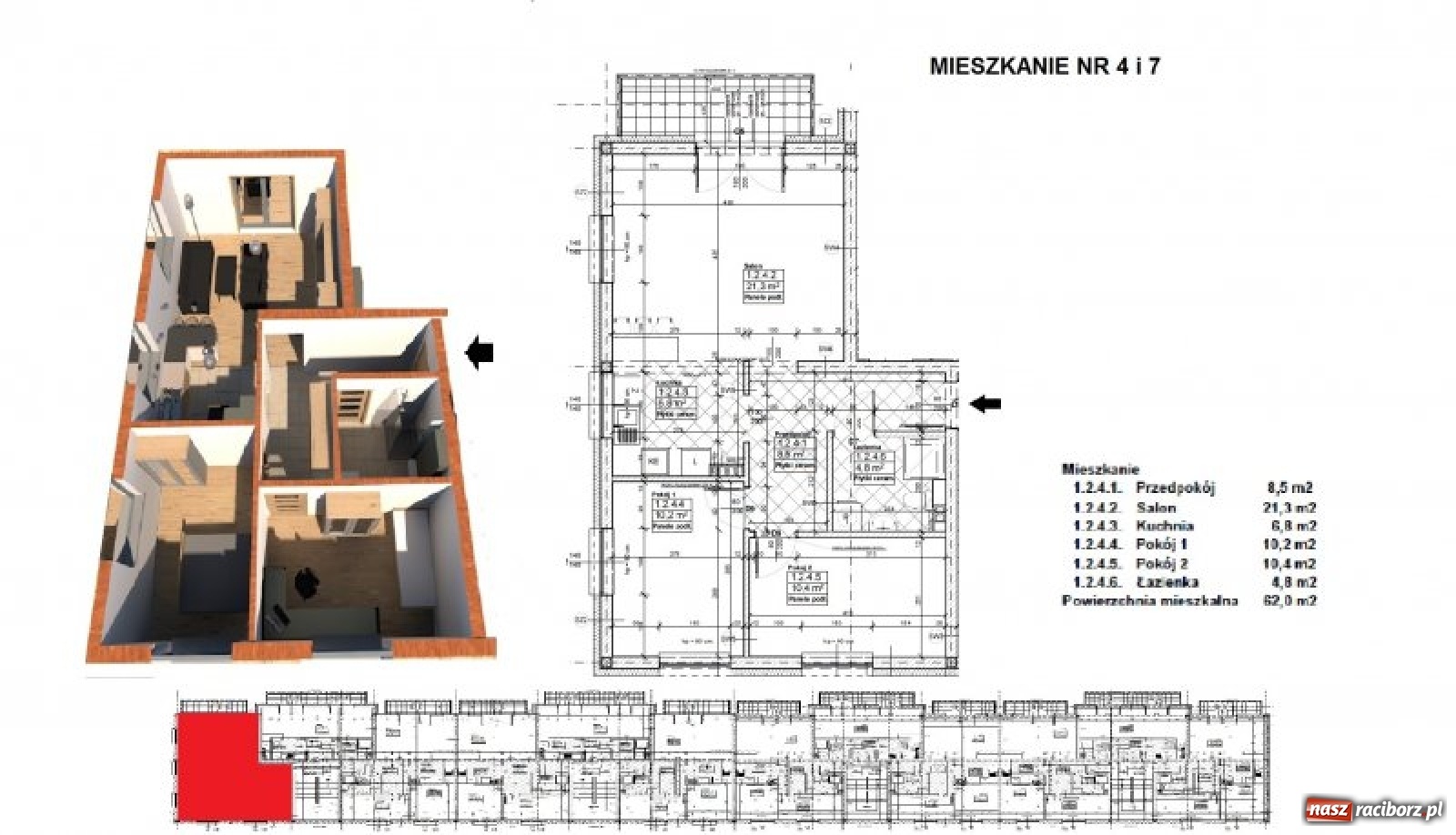 Zdjęcie w galerii na portalu naszraciborz.pl: Można już składać wnioski na mieszkania przy Łąkowej [FOTO] wiadomości z regionu
