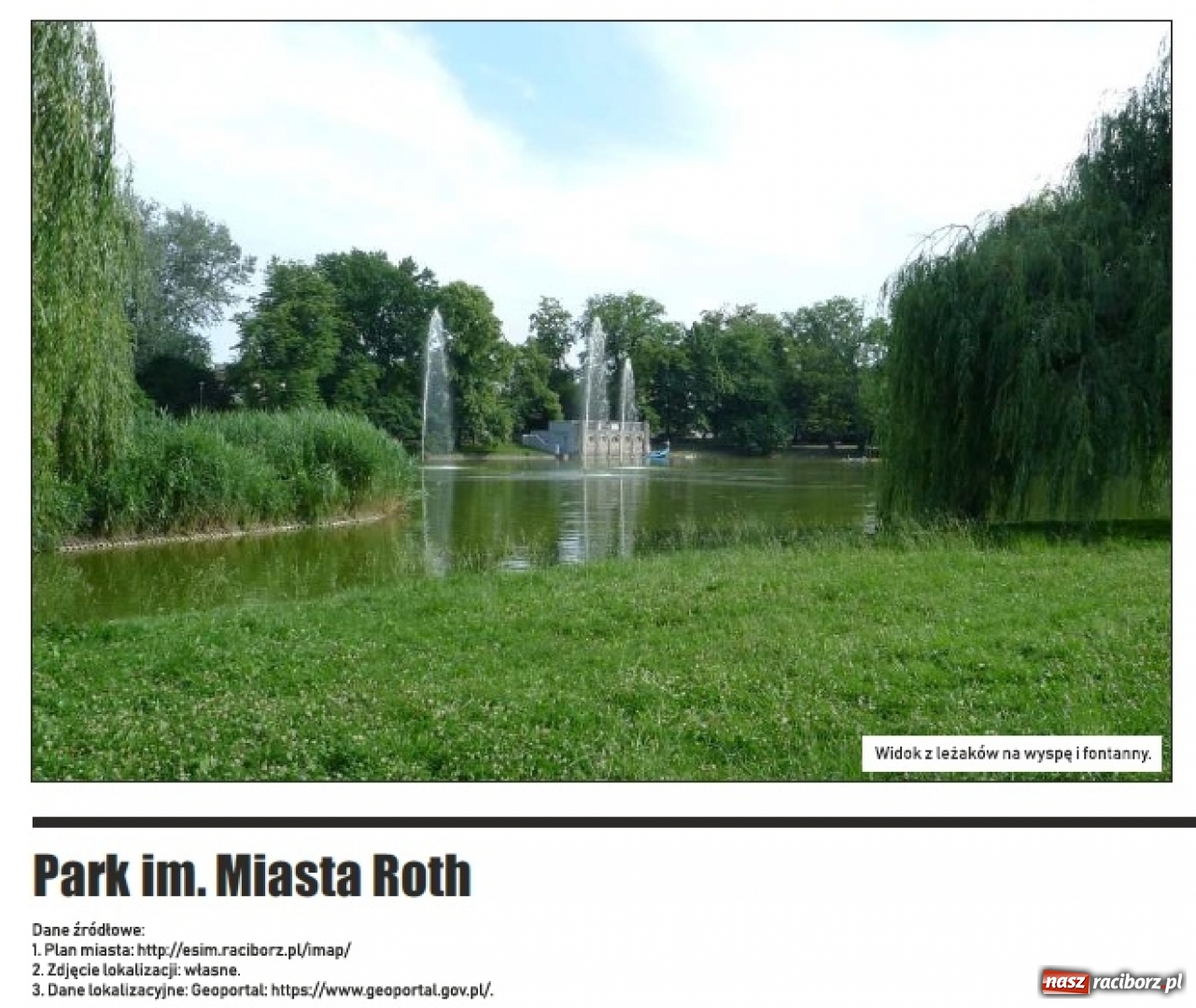 Zdjęcie w galerii na portalu naszraciborz.pl: Hamaki w centrum miasta. Autorka pokazuje wizualizacje  wiadomości z regionu