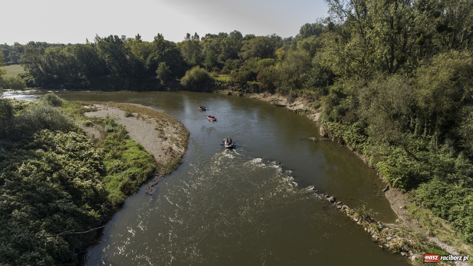 Zdjęcie w galerii na portalu naszraciborz.pl: Meandry Odry z lotu ptaka [FOTO]  wiadomości z regionu