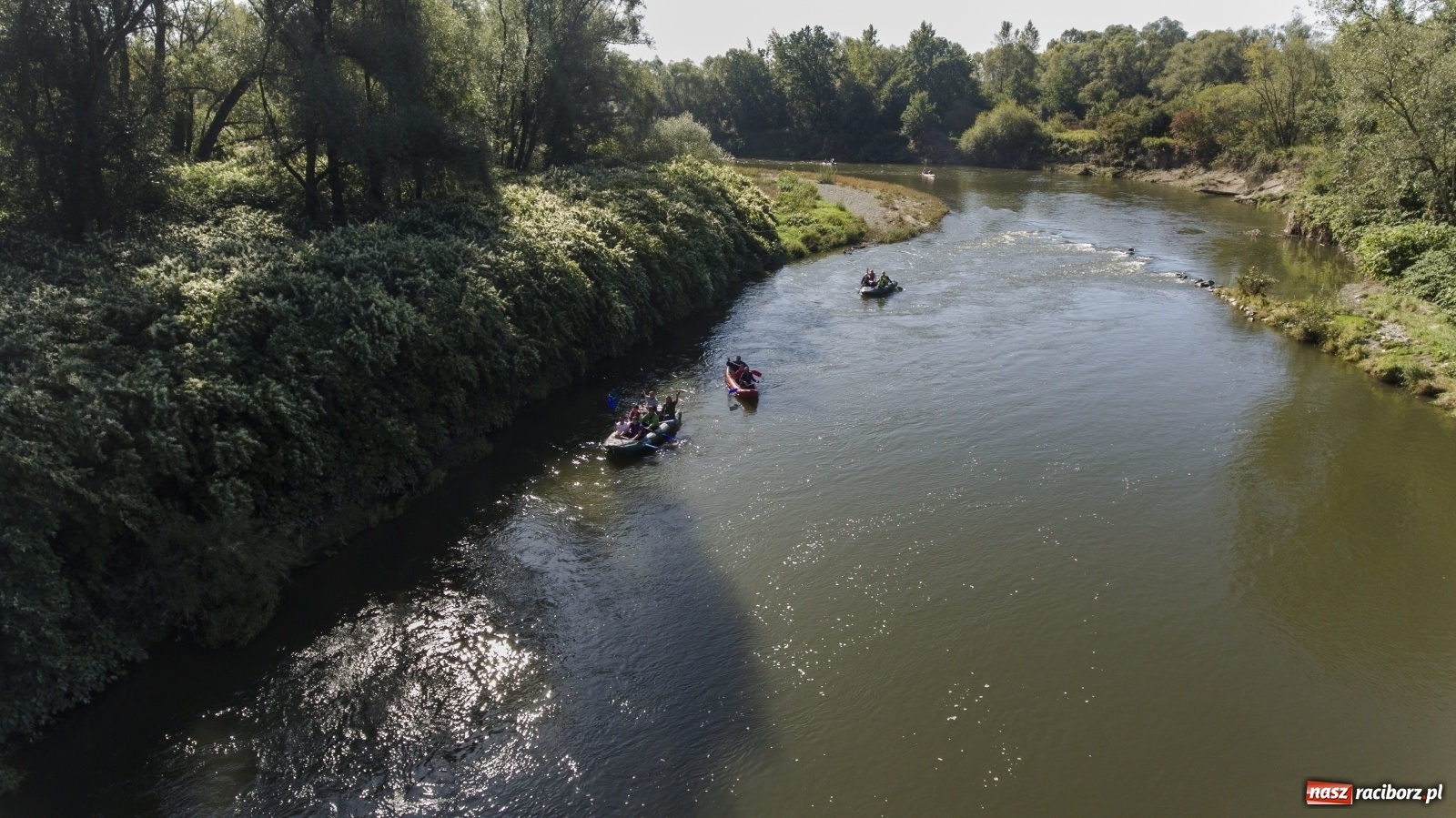 Zdjęcie w galerii na portalu naszraciborz.pl: Meandry Odry z lotu ptaka [FOTO]  wiadomości z regionu